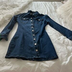 Denim dress